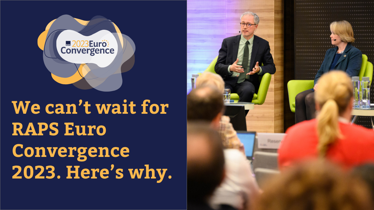 We can’t wait for RAPS Euro Convergence 2023. Here’s why. RAPS